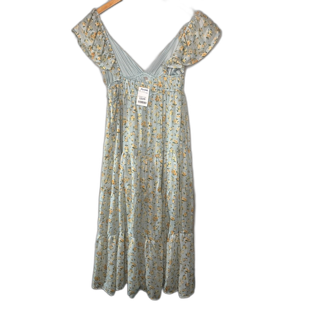 Floral Tiered Maxi Dress | L
